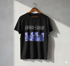 Crystal Castles Graphic T-Shirt Black Indie Electronic Band Tee – T502