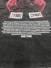 Everlast Mike Tyson Heavy Cotton T-Shirt Men’s Black Graphic Boxing Sports – XL