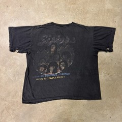 Vintage Million Woman March Shirt Mens 2XL Black 90s Rap Tee Faded Thrashed USA