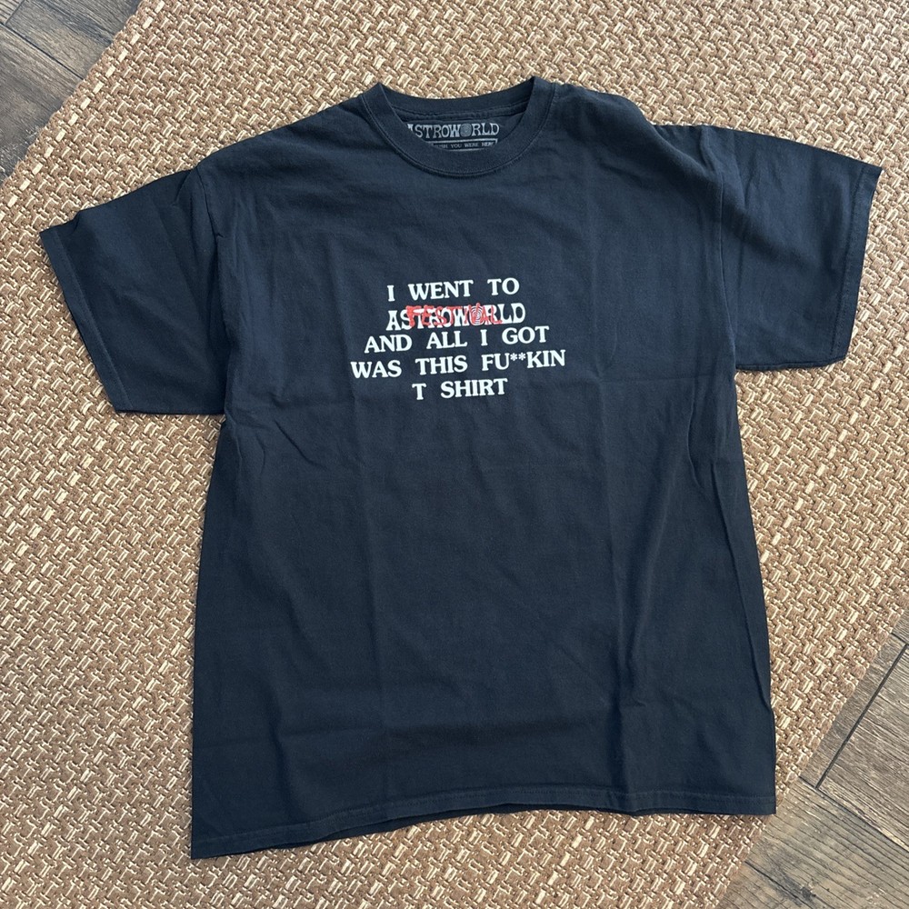 Travis Scott Astroworld Original Wish You Were Here2018 All I Got Was This T SzM