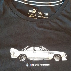 PUMA BMW Motorsport Men’s 2XL Black Graphic Logo Short Sleeve Crew Neck Tee