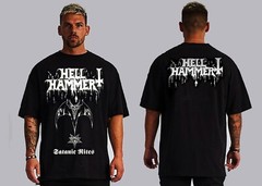 HellHammer black metal short Sleeve front and back print