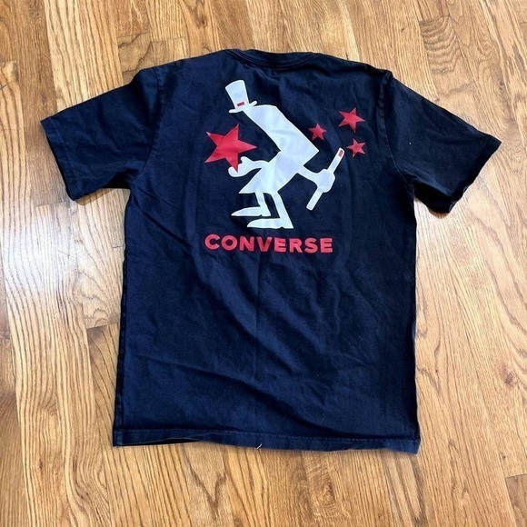 Converse Mens All Star Short Sleeve T Shirt Small