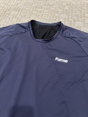 Forme Science Recovery Posture Correcting T Shirt Men’s XL Blue Short Sleeve