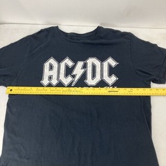 AC/DC Back In Black T Shirt Size: XL Black 100% Cotton