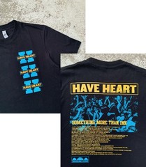 Have Heart Shirt, Hardcore Punk Boston Straight Tee, reprint, 2-sided