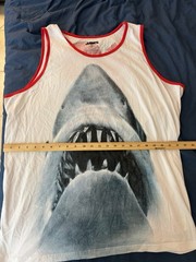 Jaws Tank Top Men’s Sz 2XL Movie Spielberg Shirt Workout Shirt