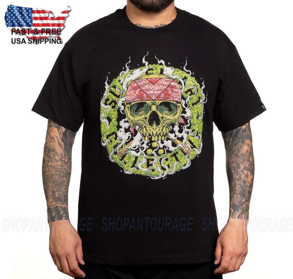 Sullen Art Collective Splif Badge Standard SCM6332 Short Sleeve Men`s T-shirt
