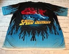 Vintage Y2K 90s No Boundaries Speed Demon Car Vehicle Thin XL