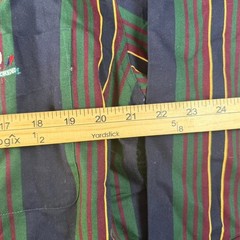 NWT Vintage Ivy Crew Western Striped Long Sleeve Button Up Size M