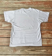 Vintage 80s Nature/Art T-Shirt Mens XL White Single Stitch Colorful Fish 1988