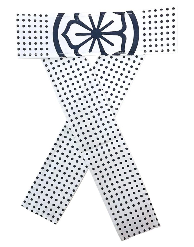 Ripple Junction Karate Kid Headband Miyagi-Do Tie Back Costume White