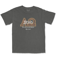 The Alpha and Omega Shirt Christian Shirts for Men Graphic Jesus Shirts For Men