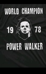 michael myers halloween t-shirt horror movie black shirt tee mens graphic New