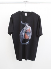 New! Vintage y2k 1920’s Art Deco Anvil T-Shirt Size XL Mens SEPS Leopard & Woman