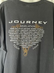 Journey Band T Shirt Revelation Tour 2008 Size 2X Anvil Tear Away Label
