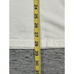 Patagonia P-6 Logo Shirt Mens Medium Slim Fit White Short Sleeve Crew 39061