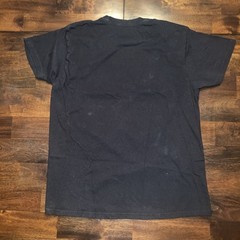 Wu Tang Clan Men’s Tshirt Sz L Black Yellow Logo