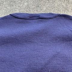 Polyskins Shirt Mens Medium Purple Long Sleeve Ribbed Cuffs By Allen A Made USA
