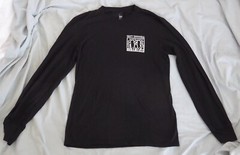 Men’s Best Buddies t-shirt, Keith Haring, long-sleeves, crew neck, black, Small