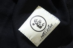 Hell Studios star Gel Sport Logo tee men’s cotton washed short sleeved T-shirt