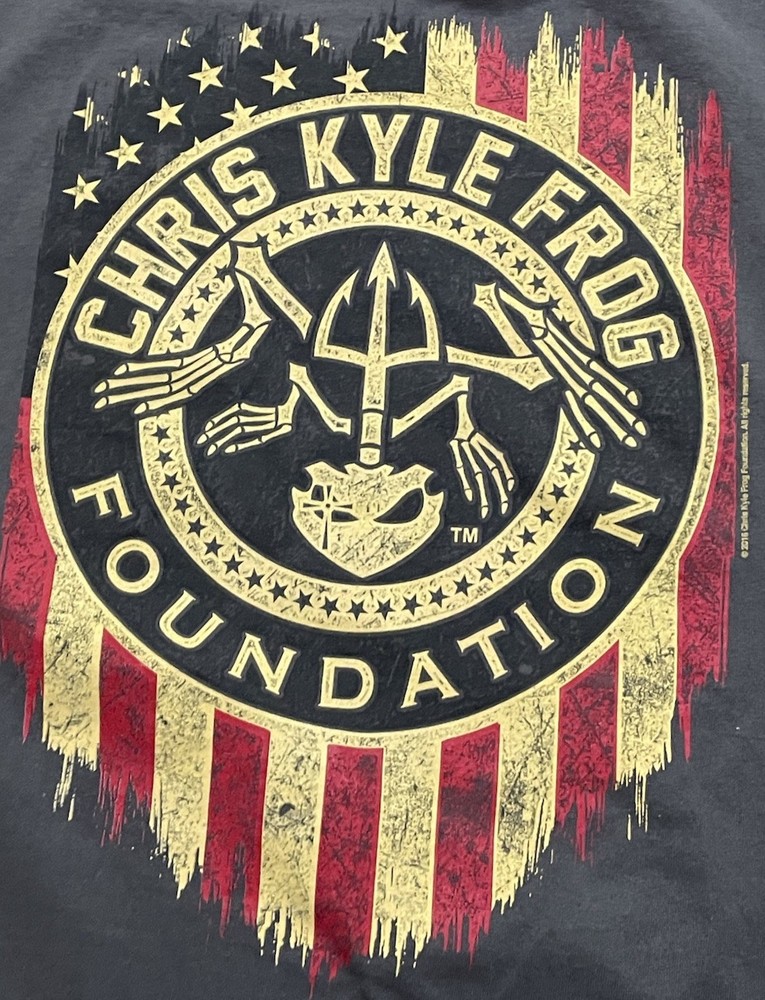 Chris Kyle Frog Foundation Tshirt Men’s XL Gray
