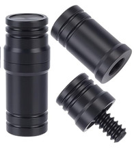 Y2Play Threaded Plastic 3/8 x 10 Joint Protectors – Black