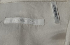 Helmut Lang Men’s Shirt Minimalist Country Club Cupro Vegan Silk Breathable Med.