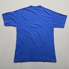 Vintage Number 1 Dad T-Shirt Blue Medium Made in USA Single Stitch