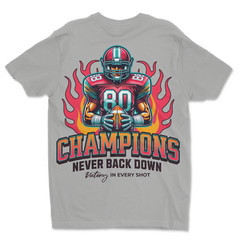 Custom T-Shirt, Champions,Dtf Print On Next Level T-Shirt unisex Soft Cotton