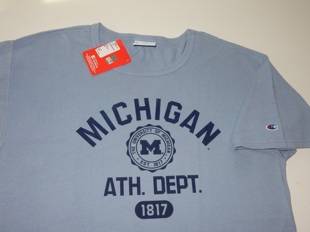 NWT Champion Men’s T Shirt Size L Michigan Wolverines