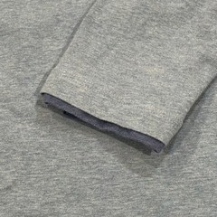 Borgo28 Mens Size Large Blue Long Sleeve Classic Modern Henley Shirt