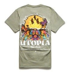 Pacsun Utopia Trippy Paradise Men’s Graphic Print T-Shirt – NWT