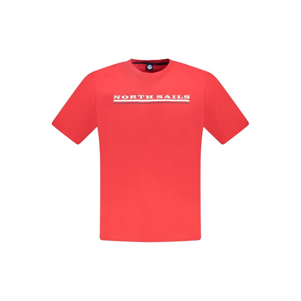 North Sails Rosso Cotton Men T-Shirt