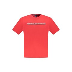 North Sails Rosso Cotton Men T-Shirt
