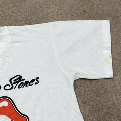 Vintage Rolling Stones T Shirt Small 81 Tour 90s Repro Single Stitch Anvil USA