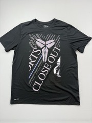 Nike Shirt Mens XL Black Kobe Bryant Close Out Graphic Dri-Fit Tee Basketball