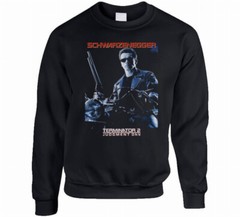 Terminator 2 Schwarzenegger 90’s Retro Movie T Shirt