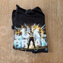 Luke Bryan Live 2017 Concert Tour Mens Black T-Shirt Country Music Large Men’s