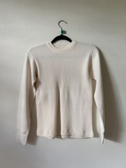 Vintage Extreme Cold Weather Military Thermal Shirt Medium Long Sleeve 60s