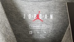JORDAN JUMPMAN BASKETBALL OUTFIT SHIRT + SHORTS GREY BLACK RARE (SIZE MEDIUM)