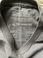 Dragon Ball Z Adult Toei Animation Grey Short Sleeve Graphic T-Shirt (Small)