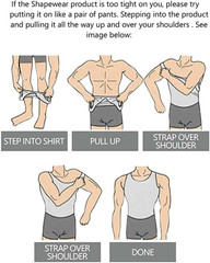 Men’S Ultra Slimming Shirt – Sleeveless Chest and Tummy Control Undershirt