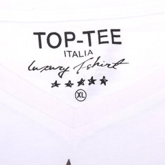 C1472 men’s jersey TOP-TEE LUXURY T-SHIRT white/black t-shirt men