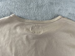 Cuts Clothing Elongated T Shirt Men Medium / S Tall Desert Beige Crew Neck Tee