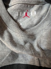 NEW Air Jordan Shirt Mens Medium Gray Jumpman Graphic Short Sleeve T shirt Logo