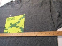 NWT XYIENCE Pullover T-Shirt Tee Men XXXL Gray Planes Casual