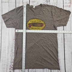Cigar City Brewing Brown Short Sleeve Tri-Blend T-Shirt Men’s M