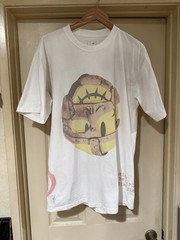 Travis Scott WWE Cactus Jack T-Shirt Size Large L Mankind white tee