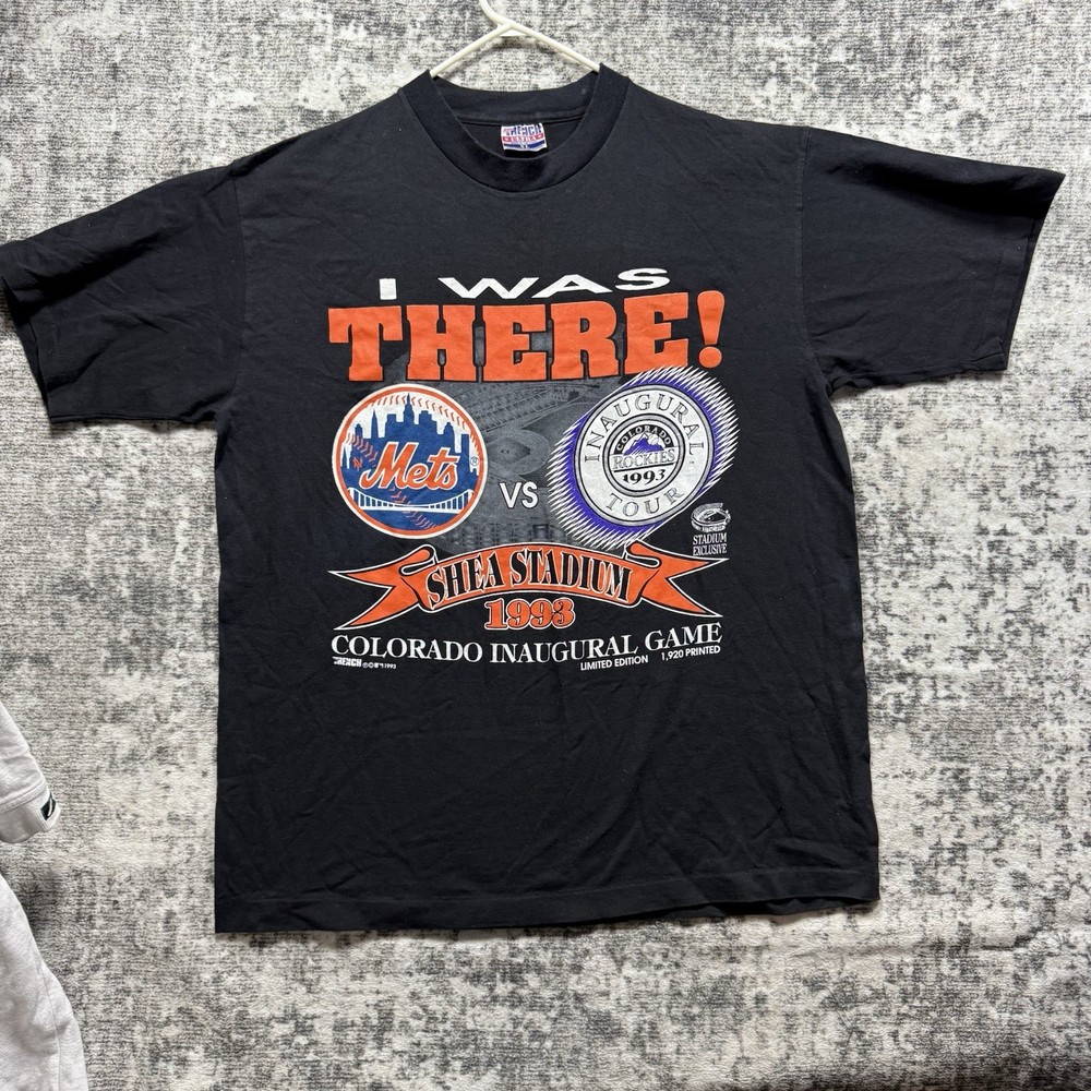 Vintage Trench Ultra 1993 Men’s XL I Was There Mets Shea Stadium Limited Edition